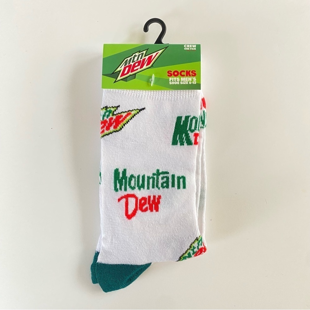 MOUNTAIN DEW Novelty Socks